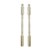 Balustru capat strunjt brad 1130x70x70mm